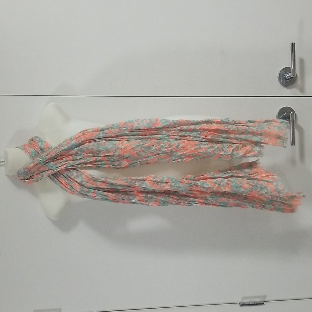 Scarf - Bright Colored Splatter Pattern - image 2